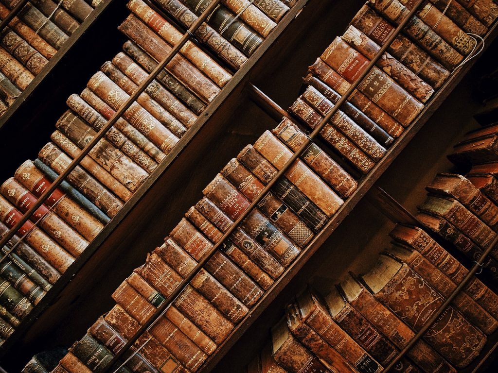 resources-for-product-managers Books stacked on a shelf