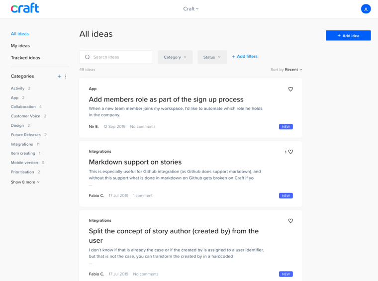 feedback portal