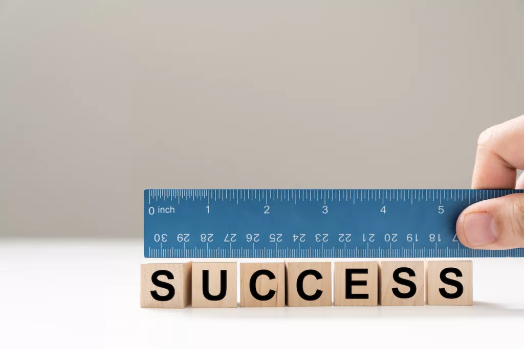 Measure,Success,Word,Using,Blue,Ruler,,Representing,A,Review,,Evaluation