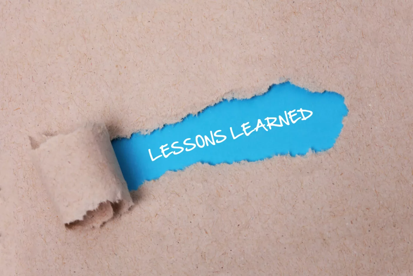 Lessons learned