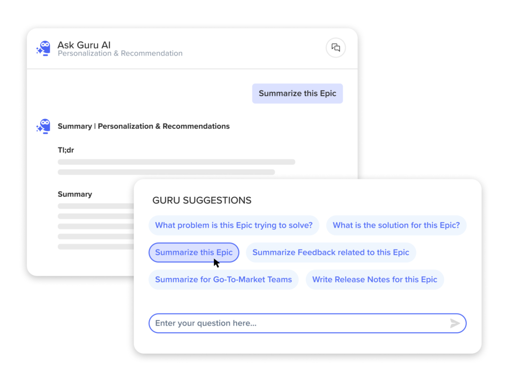 02_Guru_AI_Summarize_Epic Your Always-On Product Briefing